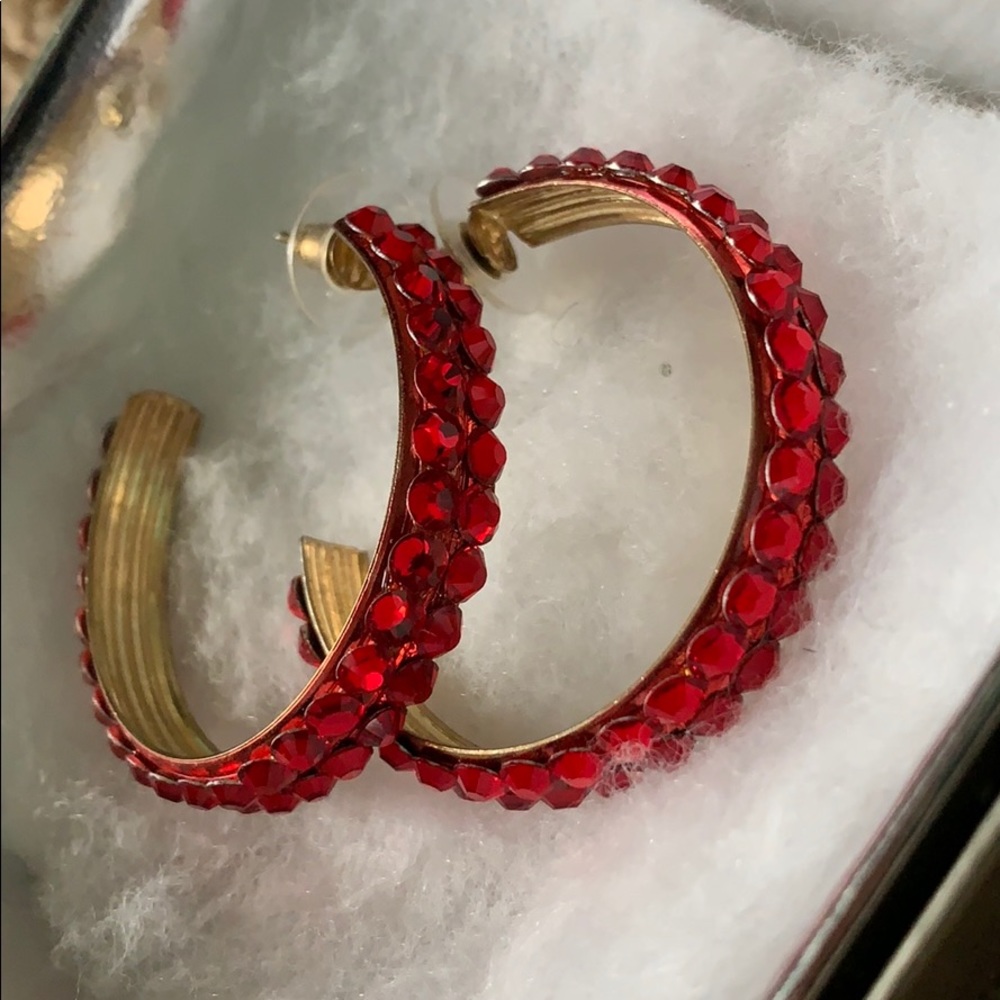 Hoop earrings